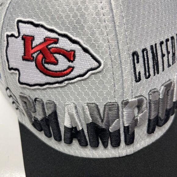 Kansas City Chiefs Conference Champions New Era Cap Hat Snapback Super Bowl LVII - Picture 6 of 13